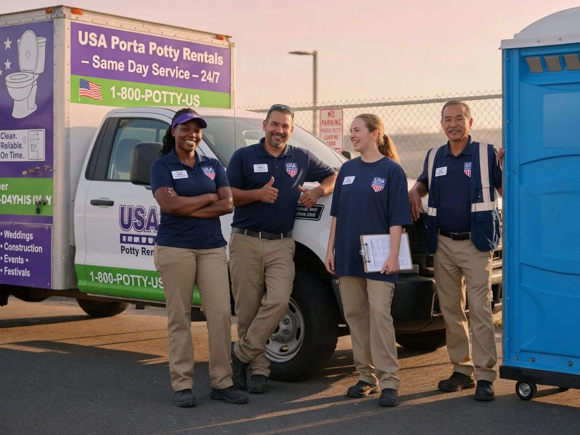 Porta Potty Rental company in Knoxville, PA